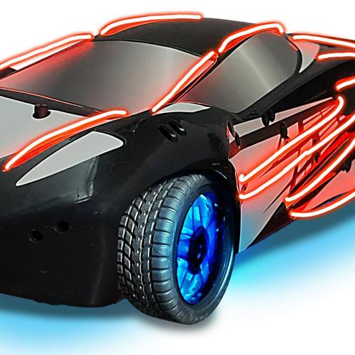 LumiTEKa c R/C - Nite Titan Customizable LED Car - 2.4 GHz 1:16 Scale Remote Control Car - Ages 8+