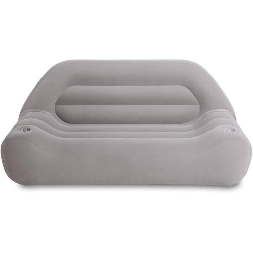 Intex Inflatable Outdoor Camping Sofa, 75 x 37 x 34 , Grey