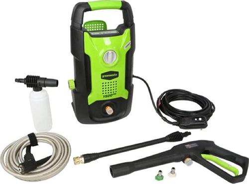 Greenworks 13 Amp 1600-PSI 1.2-GPM Electric Pressure Washer, 5121002