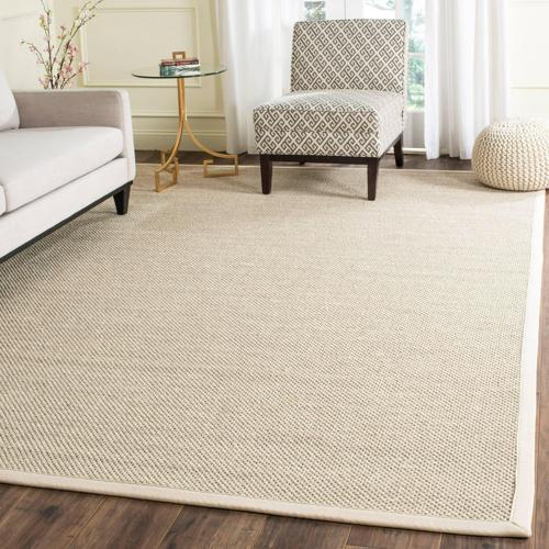 Safavieh NF143 Natural Fiber Area Rug-Finish:Marble/Beige,Shape:Large Rectangle,Size:12'L*9'W