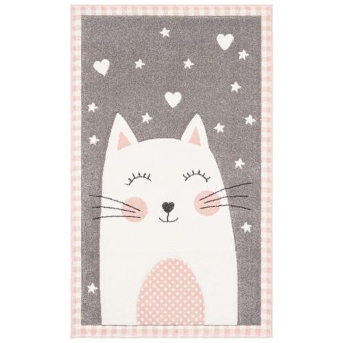 Safavieh Carousel Kids Emelly Happy Cat Area Rug