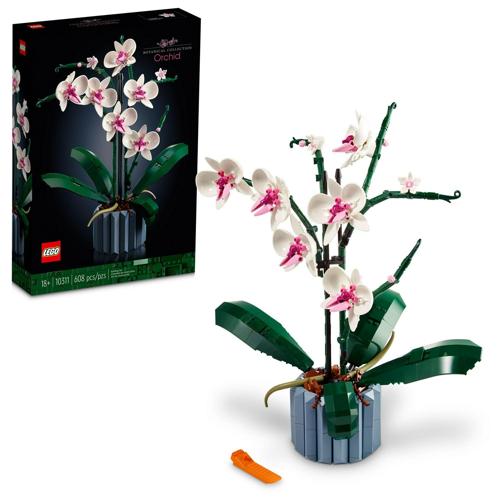 LEGO Orchid Plant Decor Building Kit for Adults; 10311 (608 Pieces)