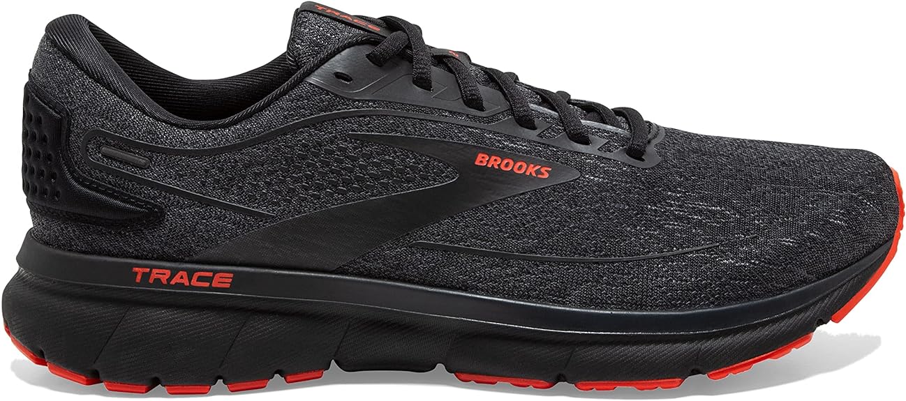Men's Brooks Trace 2, Ebony/Black/Cherry, 11.5 D Medium