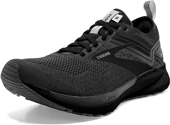 Men's Brooks Ricochet 3, Ebony/Blackened Pearl/Black, 13 D Medium