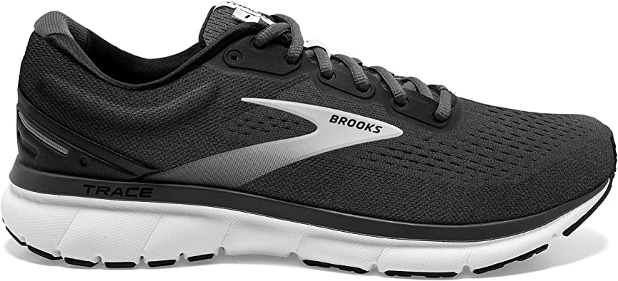 Men's Brooks Trace, Black/Blackened Pearl/Grey, 8.5 D Medium