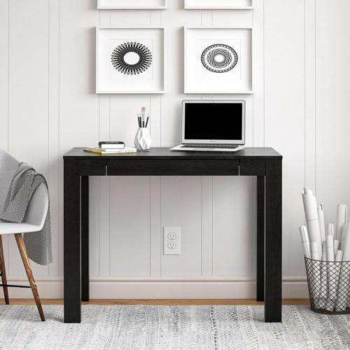 Mainstays Parsons Desk, Black Oak
