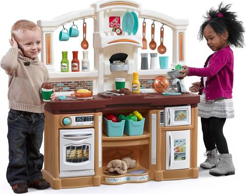 Step2 Fun With Friends Kitchen Tan Kitchen Play Set