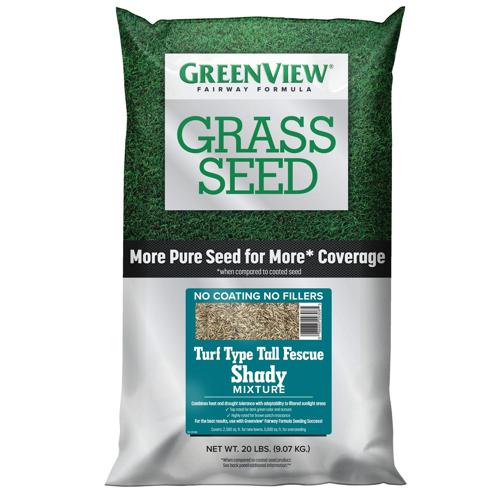 GreenView Fairway Formula Grass Seed Turf Type Tall Fescue Shady Mixture - 20 lb.