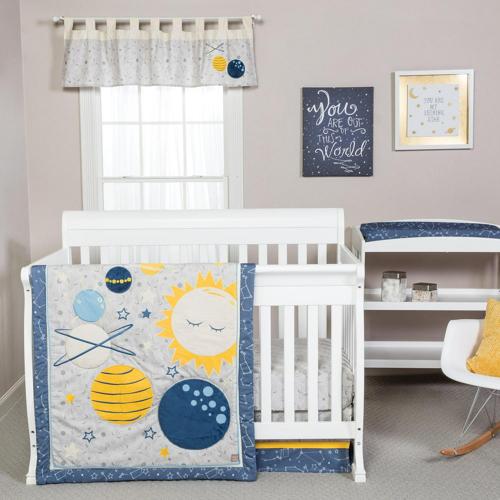Trend Lab Galaxy 3 Piece Crib Bedding Set