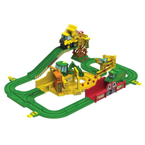 John Deere Johnny Tractor and the Magical Farm, Big Loader Motorized Toy Truck Vehicle Playset (5 Pieces)