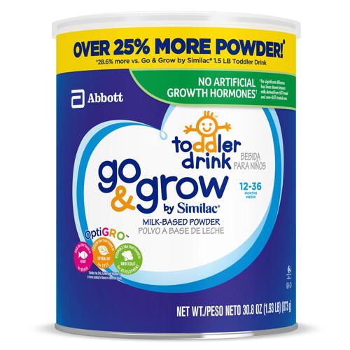 Go and Grow by Similac Milk-Based Toddler Drink, Powder, 30.8 oz
