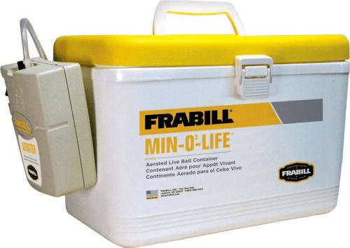 Frabill Bait Box With Aerator 8 Quart