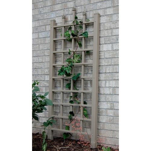 DuraTrel Camelot 28*64 Mocha Vinyl Wall Trellis