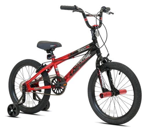 Kent 18 In. Rampage Boy's Bike, Red and Black