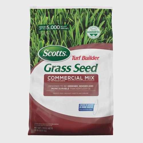 Scotts Turf Builder Grass Seed Commercial Mix for Tall Fescue Lawns (South), 20 lb.