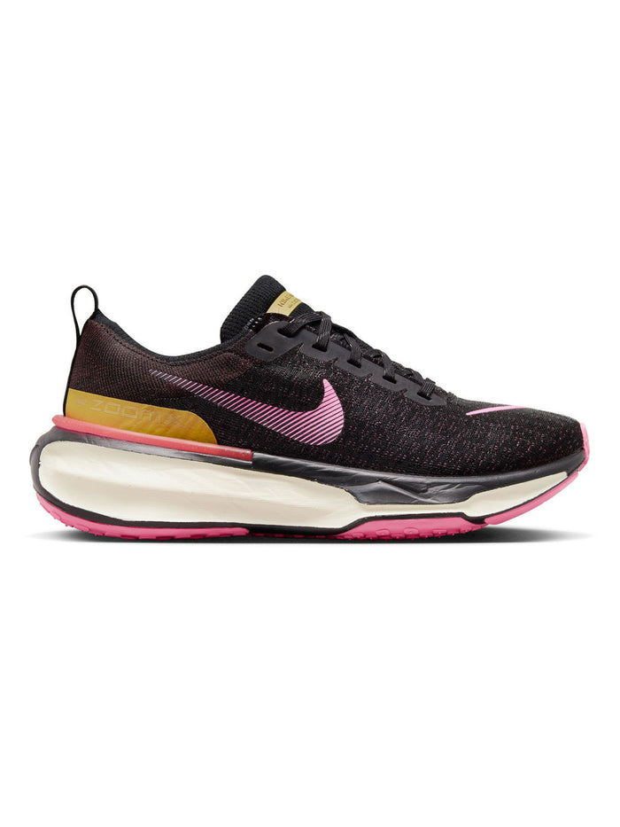 Women's Nike Invincible 3, Earth/Pink Spell-Black, 8.5 B Medium