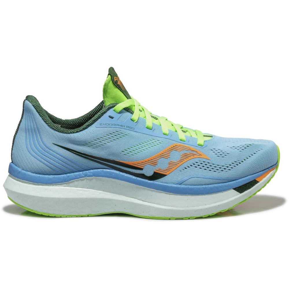 Men's Saucony Endorphin Pro, Blue, 11 D Medium