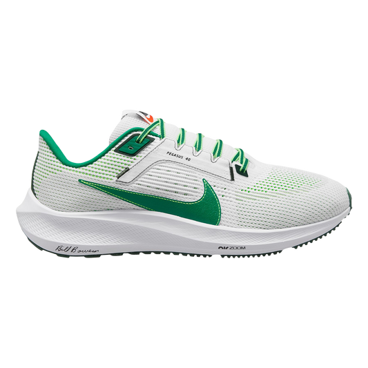 Men's Nike Pegasus 40 Premium, White/Fir/Green Strike/Malachite, 11 D Medium