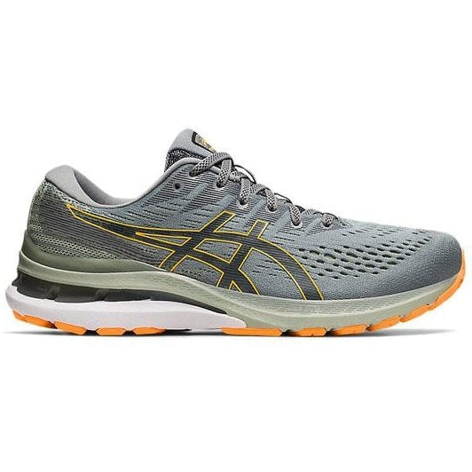 Men's Asics GEL-Kayano 28, Sheet Rock/Orange Pop, 11.5 D Medium