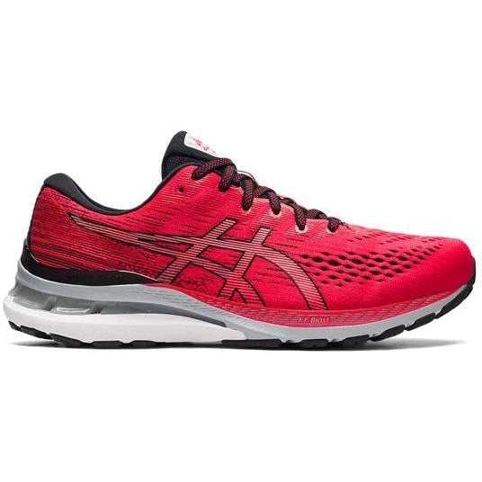Men's Asics GEL-Kayano 28, Electric Red/Black, 12 D Medium