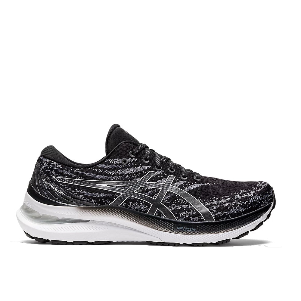 Men's Asics Gel-Kayano 29, Black/White, 8 D Medium