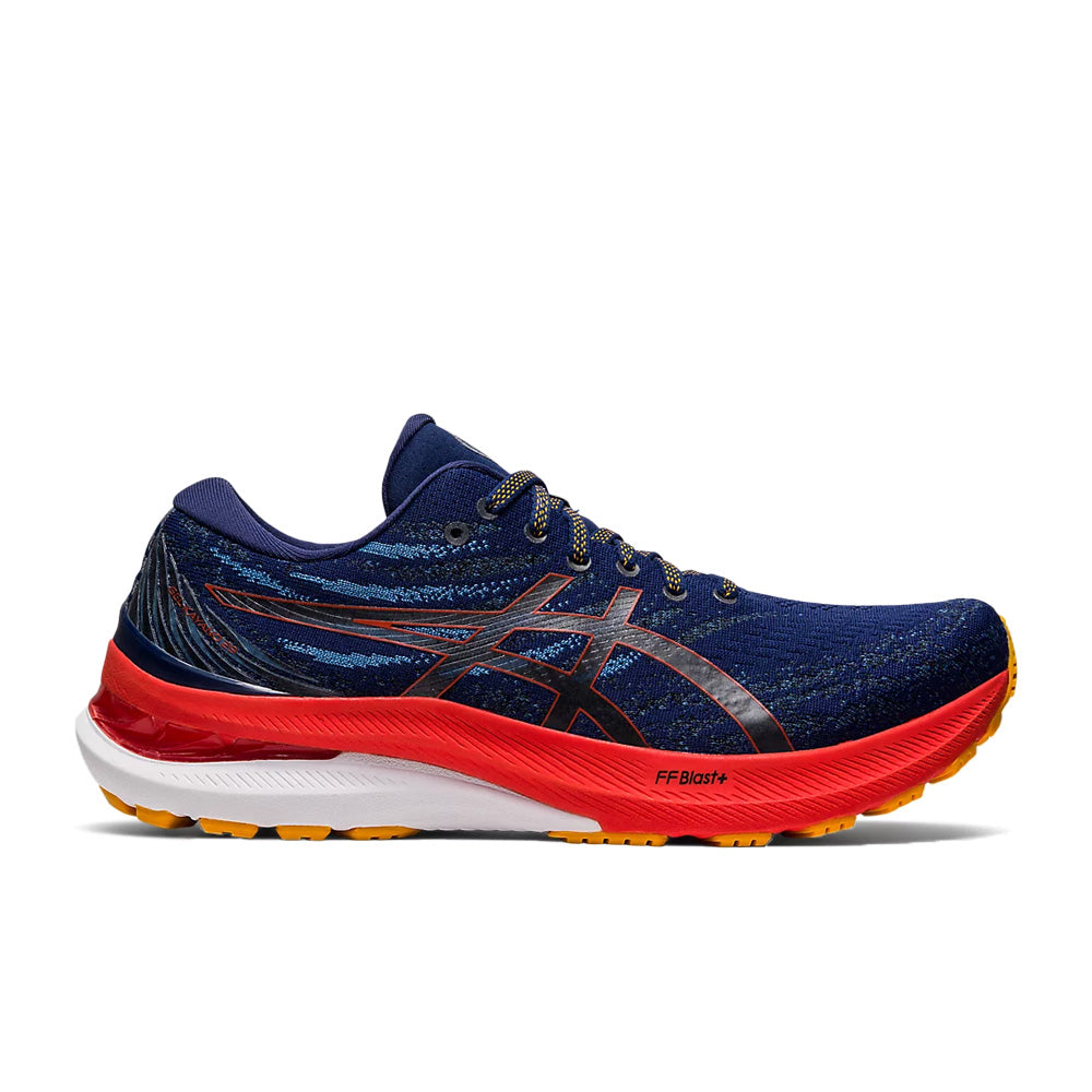 Men's Asics GEL-Kayano 29, Deep Ocean/Cherry Tomato, 12 2E Wide