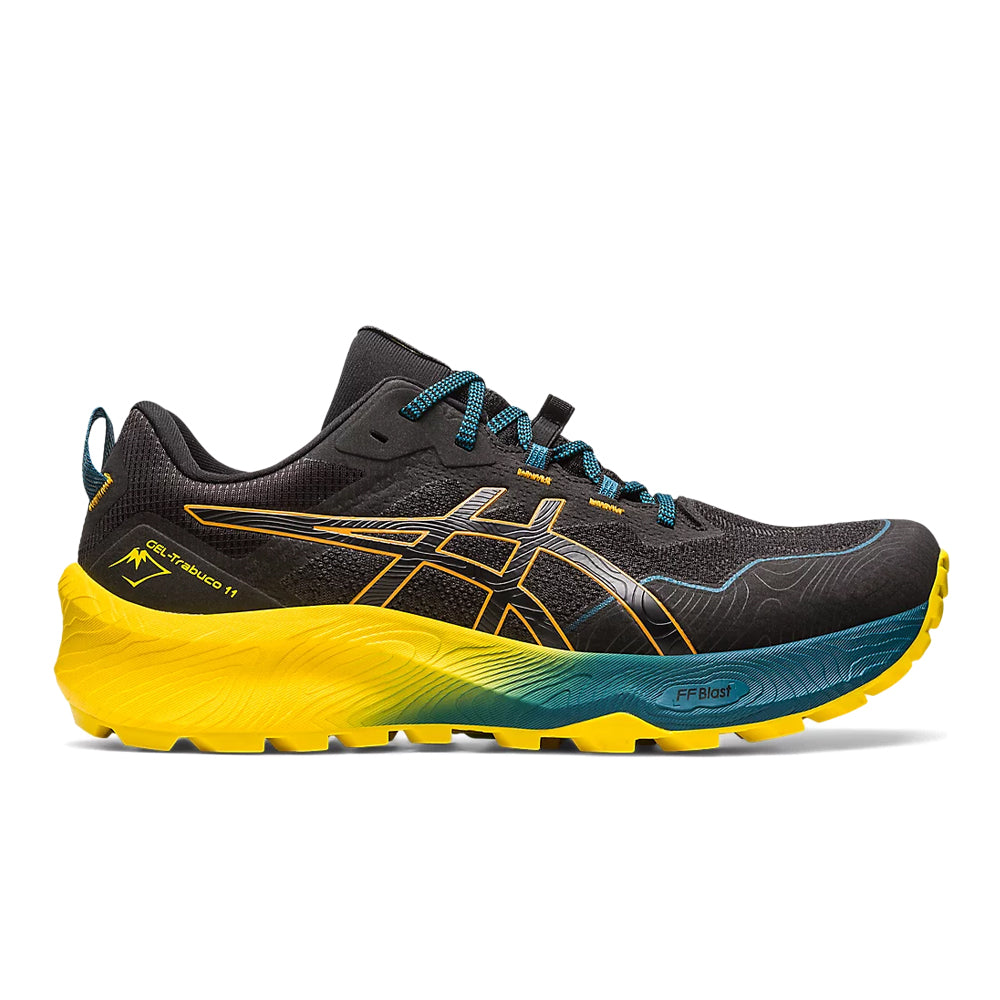 Men's Asics Gel-Trabuco 11, Black/Sandstorm, 9.5 D Medium