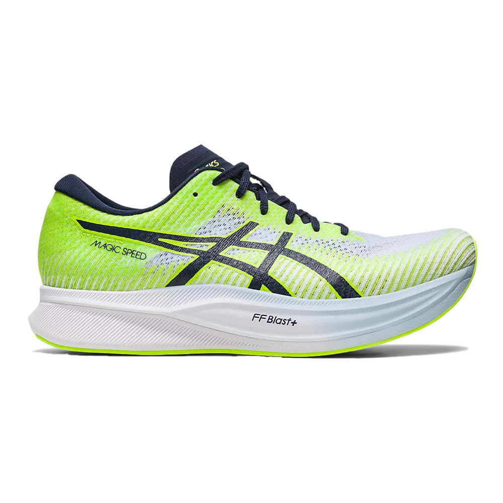 Men's Asics Magic Speed 2, Hazard Green/Midnight, 11 D Medium