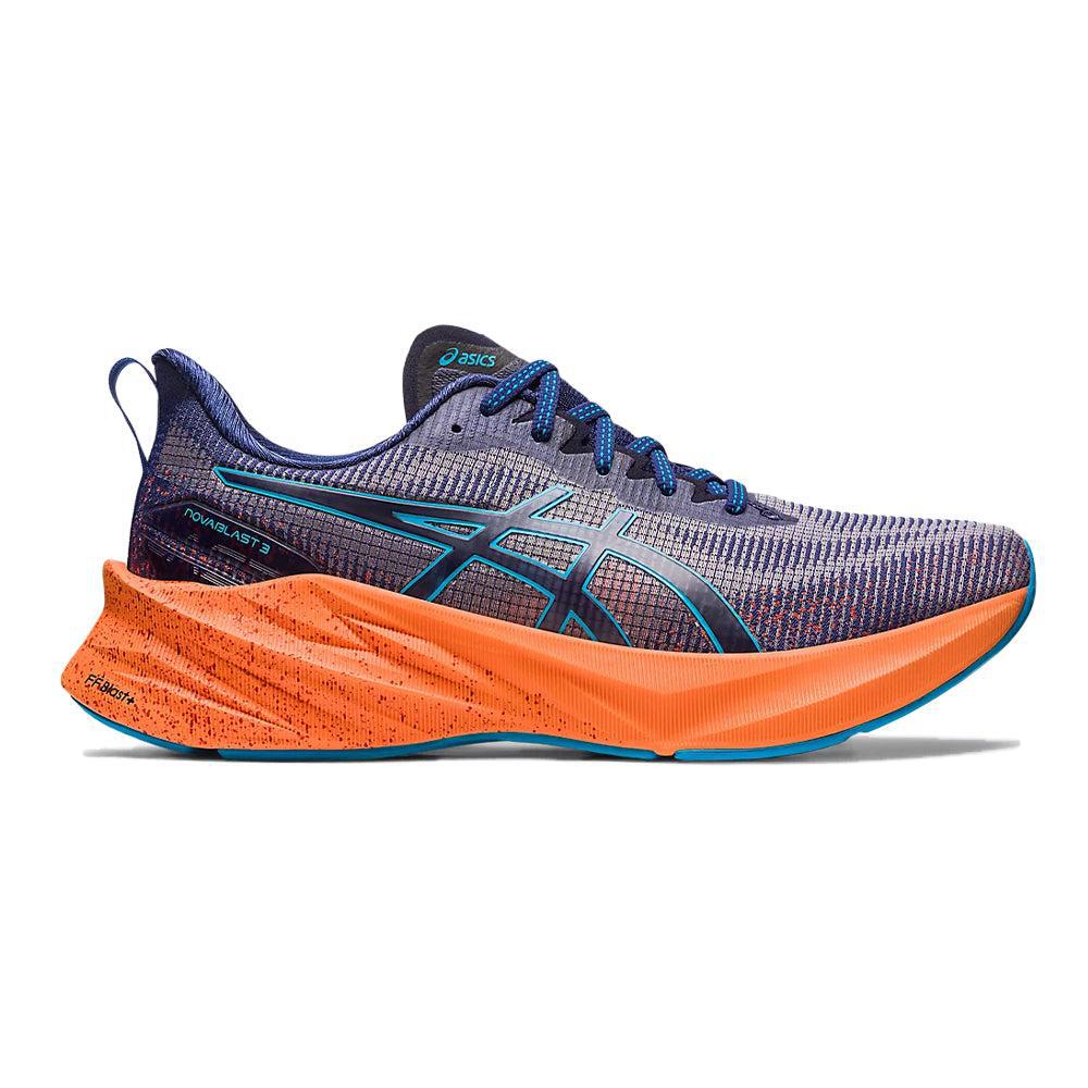 Men's Asics Novablast 3 LE, Indigo Blue/Island Blue, 11 D Medium