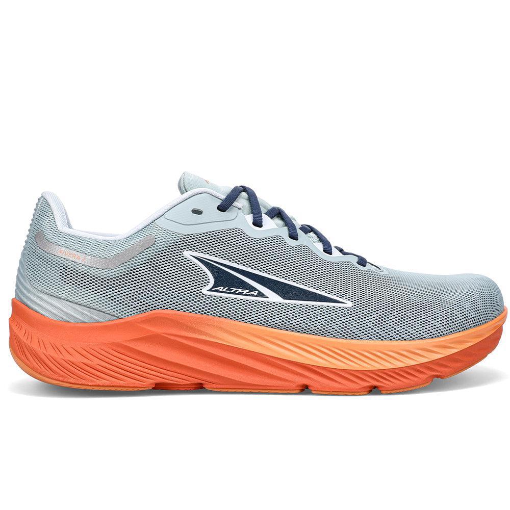 Men's Altra Rivera 3, Blue/Orange, 11 D Medium