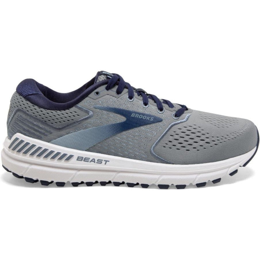 Men's Brooks Beast '20, Blue/Grey/Peacoat, 15 4E Extra Wide