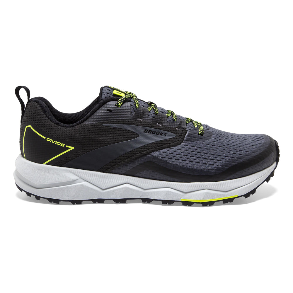 Men's Brooks Divide 2, Black/Ebony/Nightlife, 10.5 D Medium
