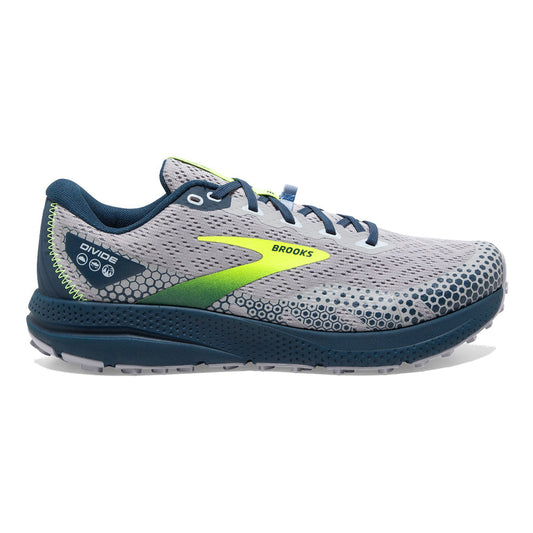 Men's Brooks Divide 3, Alloy/Titan/Nightlife, 9.5 D Medium