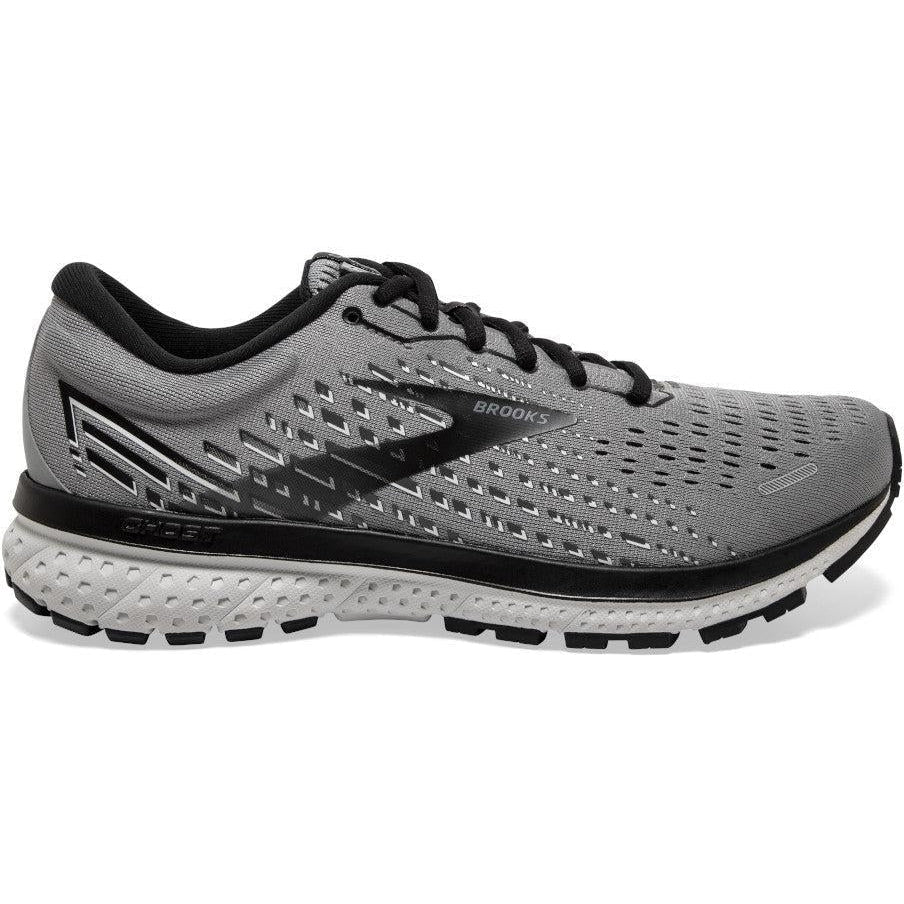 Men's Brooks Ghost 13, Primer Grey/Pearl/Black, 8.5 D Medium