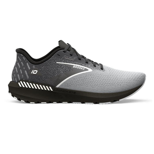 Men's Brooks Launch GTS 10, Black/Blackened Pearl/White, 12.5 2E Wide