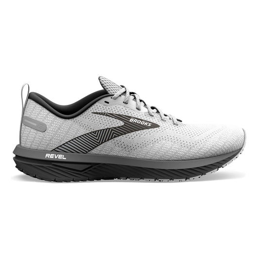 Men's Brooks Revel 6, Alloy/Primer Grey/Oyster, 10.5 D Medium