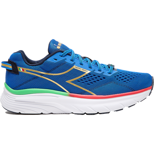 Men's Diadora Equipe Atomo, Royal Blue/Gold, 9 D Medium