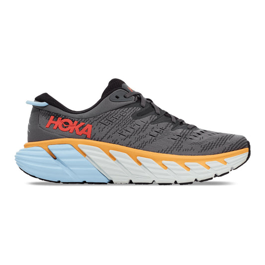 Men's Hoka One One Gaviota 4, Castlerock/Anthracite, 10.5 D Medium