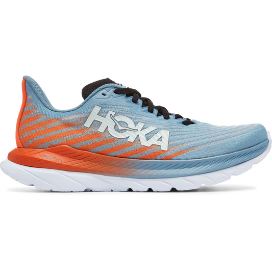 Men's Hoka One One Mach 5, Mountain Spring/Puffins Bill, 11.5 D Medium