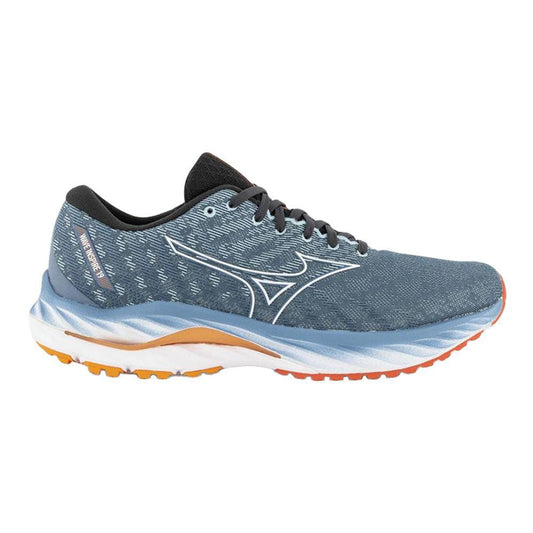 Men's Mizuno Wave Inspire 19, Provincial Blue/White, 11 D Medium