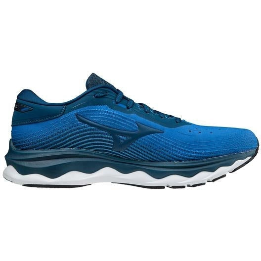 Men's Mizuno Wave Sky 5, Imperial Blue/Gibraltar Sea, 10 D Medium