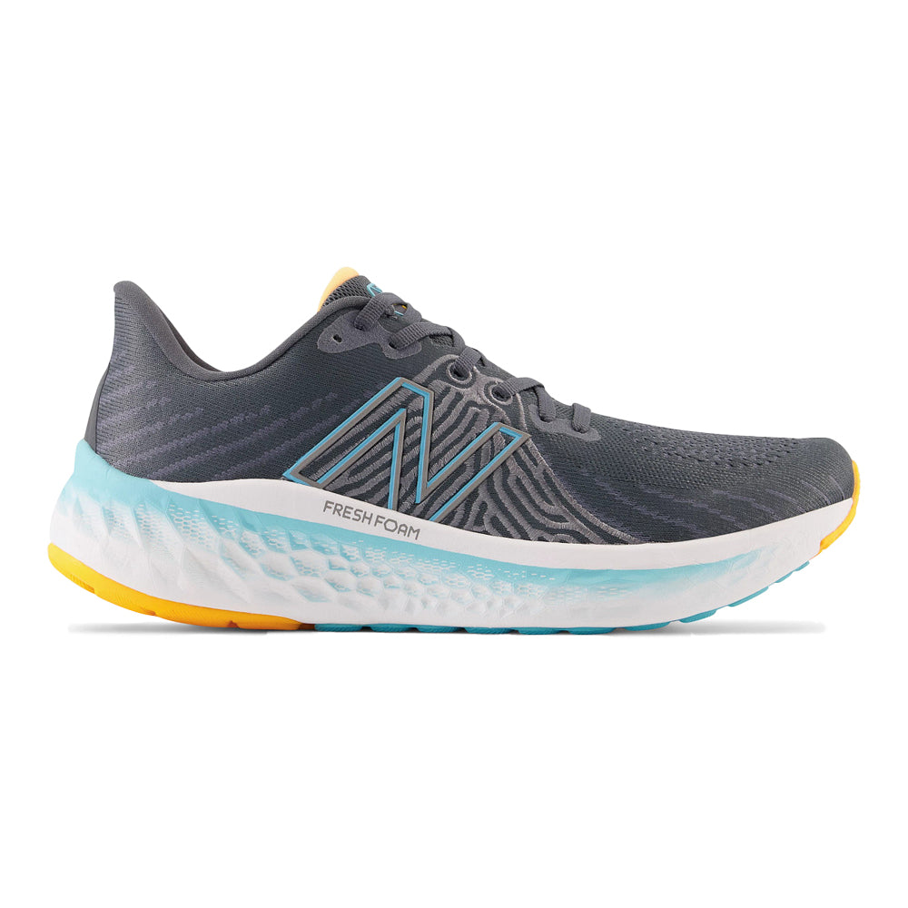 Men's New Balance Fresh Foam Vongo V5, Graphite/Summer Aqua, 14 D Medium
