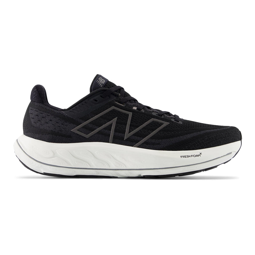 Men's New Balance Fresh Foam Vongo v6, Black/White, 10.5 D Medium