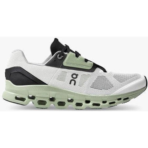 Men's On Cloudstratus, White/Black, 11.5 D Medium