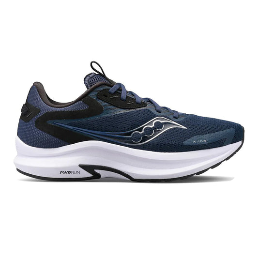 Men's Saucony Axon 2, Navy/Silver, 11 D Medium