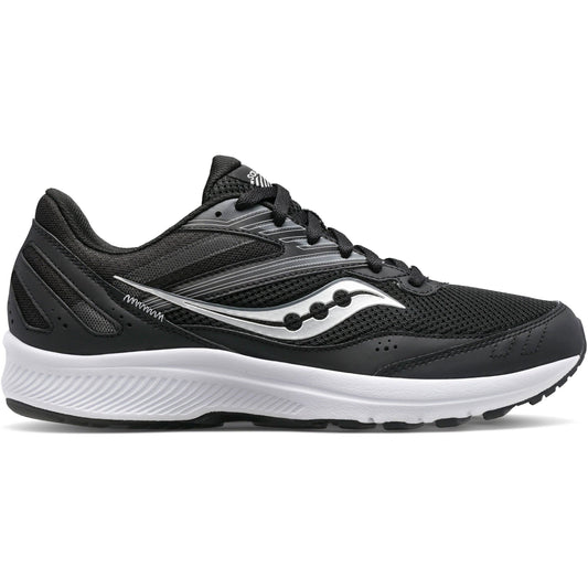 Men's Saucony Cohesion 15, Black/White, 11 D Medium