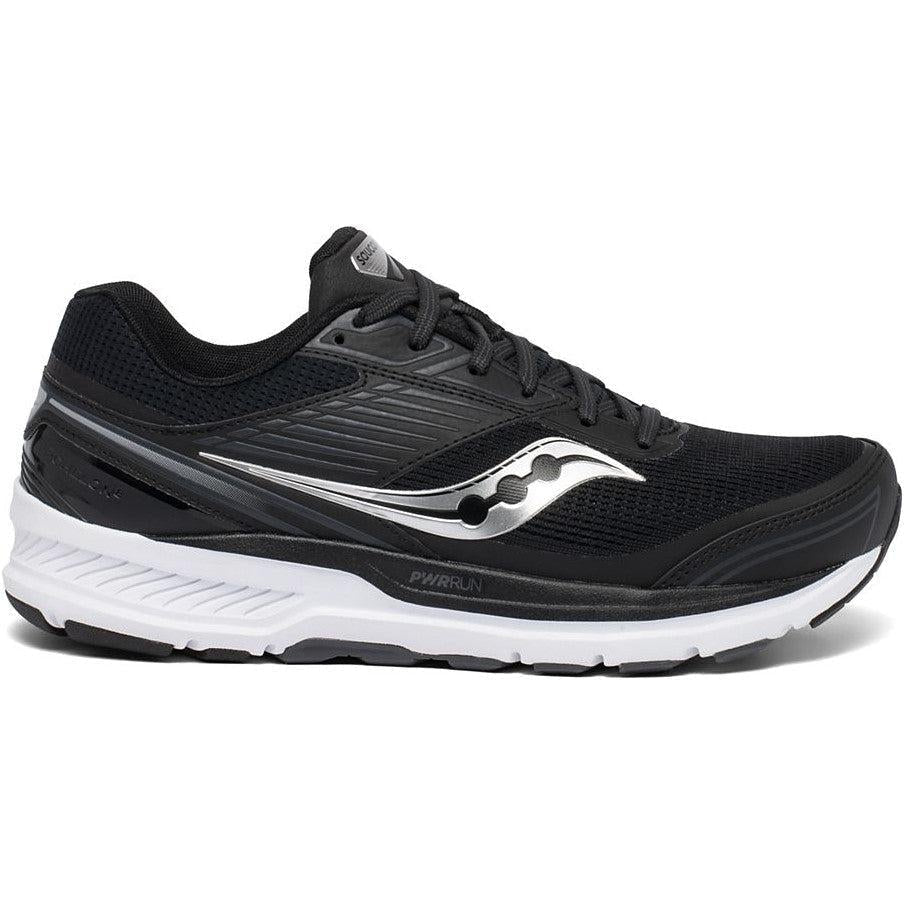 Men's Saucony Echelon 8, Black/White, 11.5 2E Wide