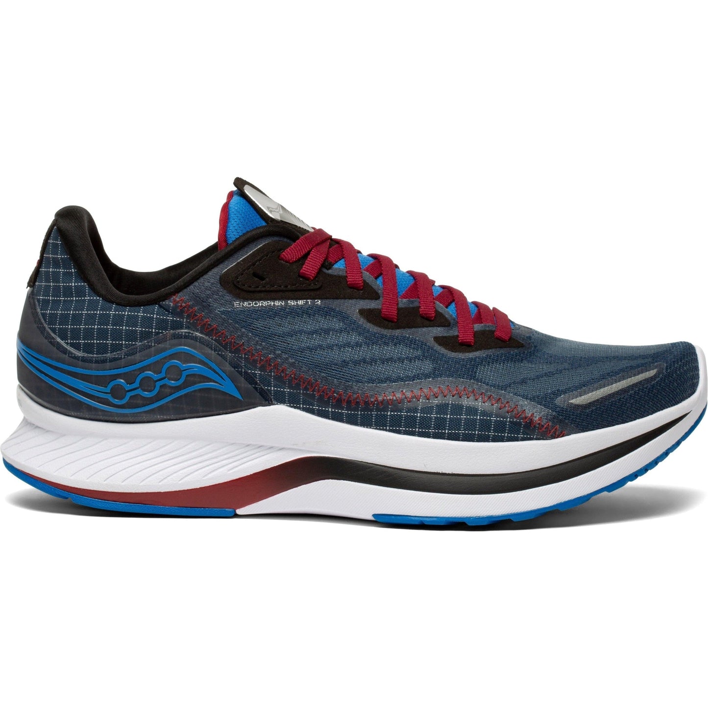 Men's Saucony Endorphin Shift 2, Space/Mulberry, 13 D Medium