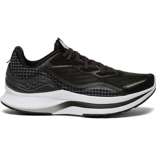 Men's Saucony Endorphin Shift 2, Black/White, 10.5 D Medium