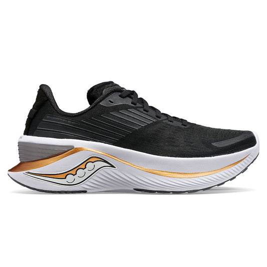 Men's Saucony Endorphin Shift 3, Black/Goldstrck, 11 D Medium
